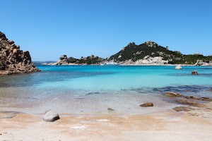 Plage spargi sardaigne